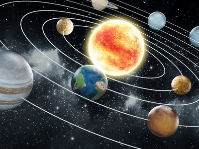Солнечная система (иллюстрация)